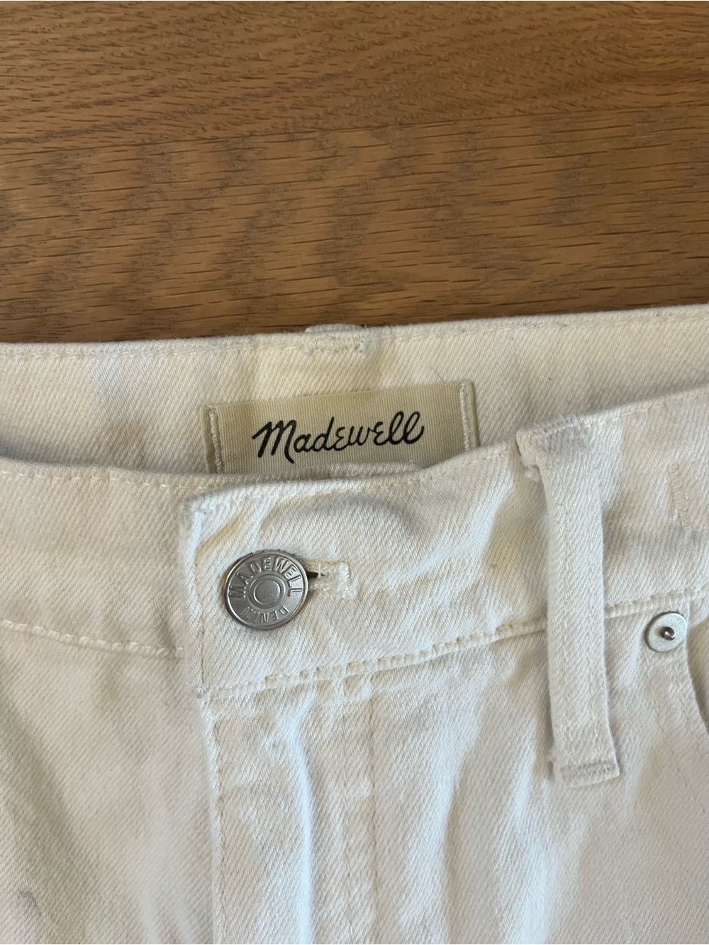 Lot of Four High Rise Denim Shorts - Mixed Washes size 31 - Picture 11 of 16
